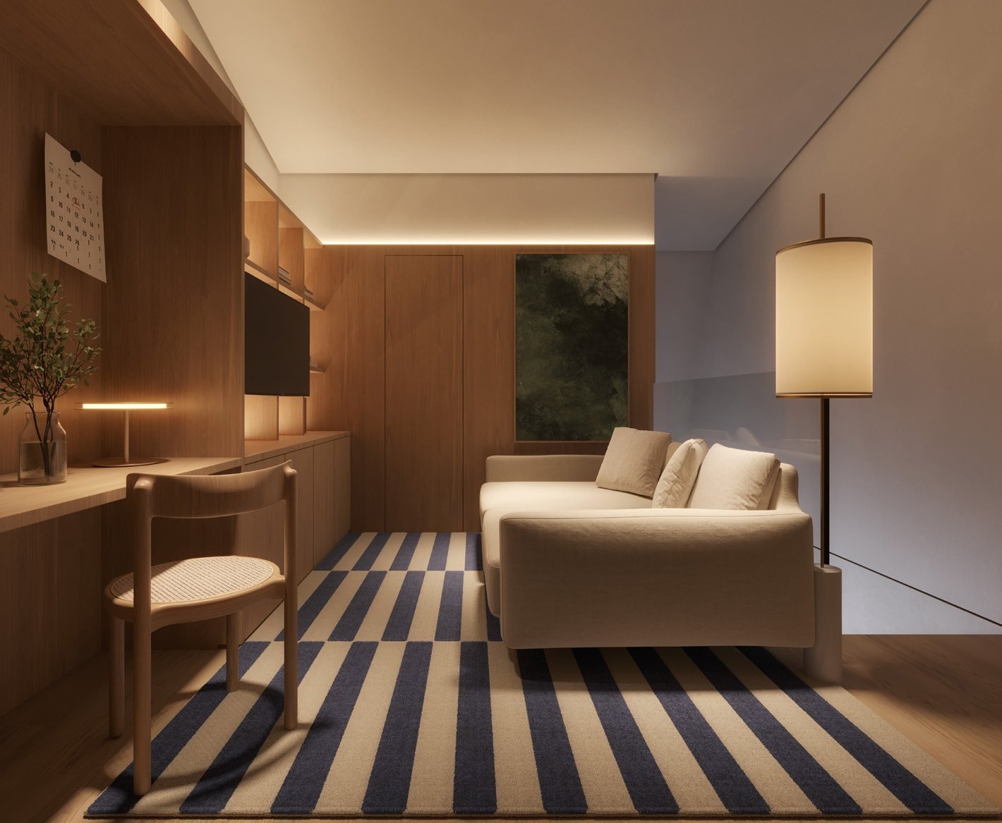 Sala de estar, Duplex 2, no BelleMont