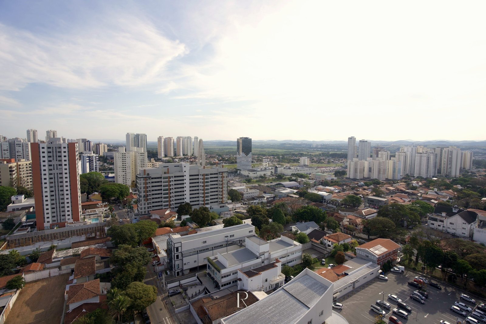 São José dos Campos vista do rooftop do Matiss